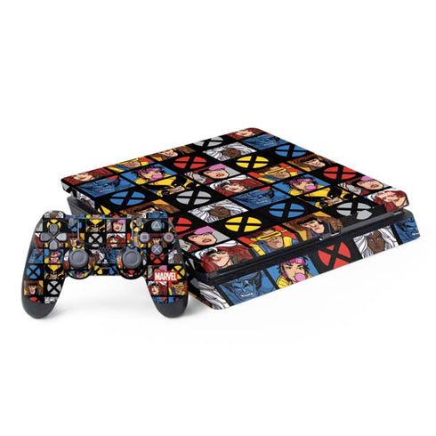 Marvel X-Men Pattern PlayStation PS4 Skins
